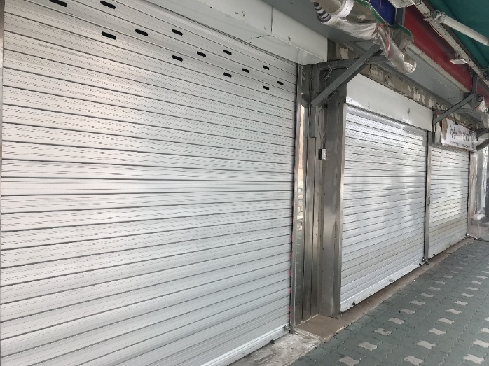 알미늄셔터 시공 2